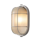 Elegante Außenwandleuchte im Retro-Industrie-Stil – Oval oder Rund