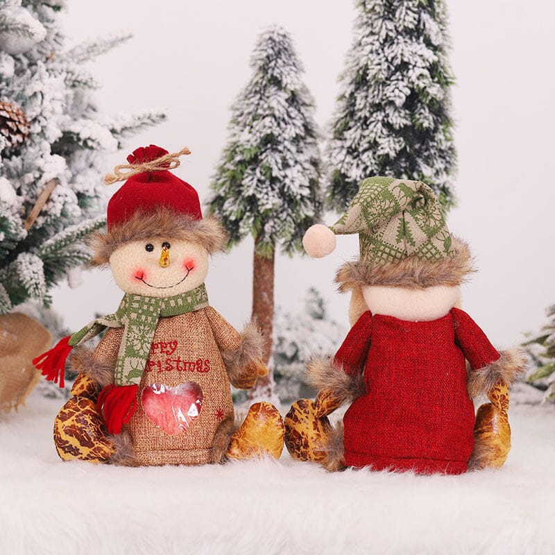 Christmas gift bags with zipper design