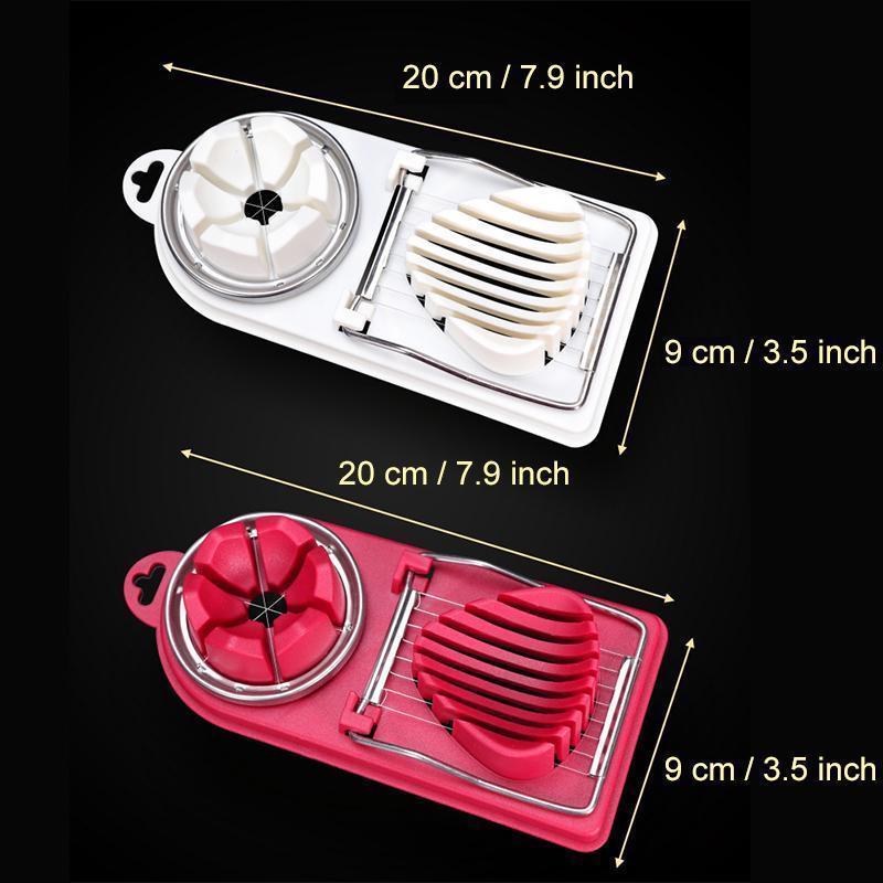 Egg slicers and wedges