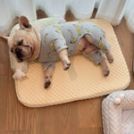 Breathable Cooling Pet Bed with Neck Support, Washable
