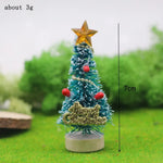 Festlicher Miniaturbaum | Handgearbeitet aus Zeder und Kiefer | Tischdekoration & Weihnachtsfigur 4,5–13 cm