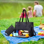 Komfortable 2-in-1 Tasche für Laptop und Mahlzeiten