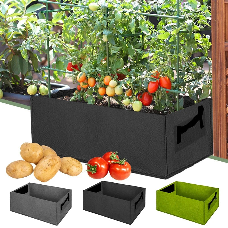 Flexible Pflanzentasche für jeden Raum | Atmungsaktives Material | Größen von 6 bis 31 Gallonen