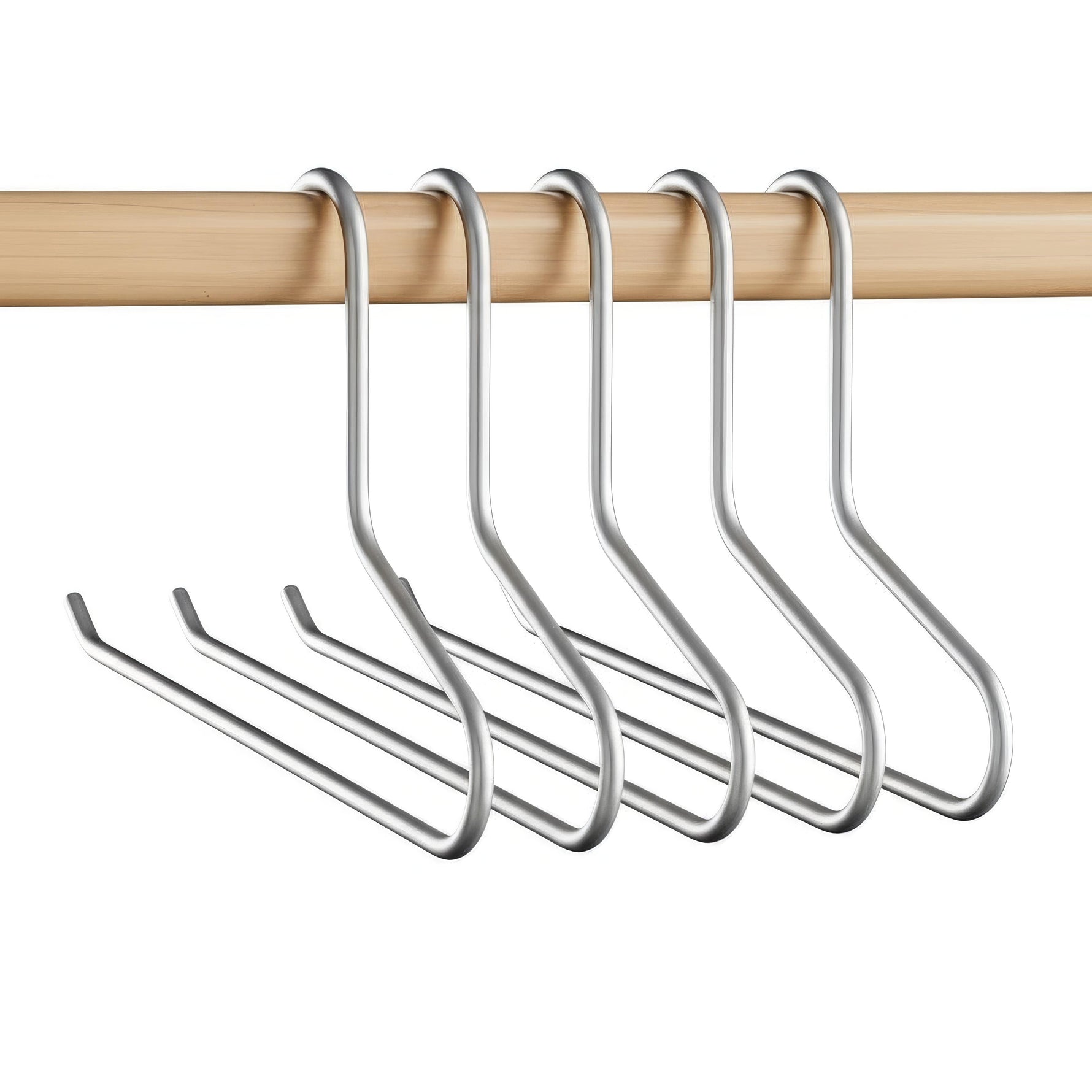 Stilvolle Metall-Kleiderbügelset – 5 Stück für Ihre Garderobe