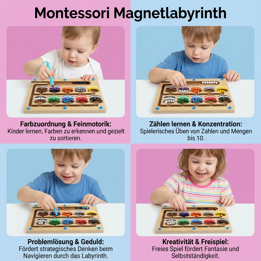 Magnetic Labyrinth Montessori-Style