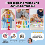 Learning Blocks for Math and Numbers – Educational Toy