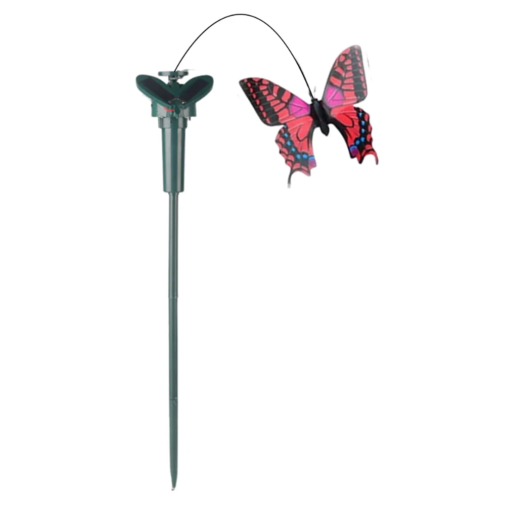 Solarbetriebene Gartenornamente mit lebhaften Bewegungen