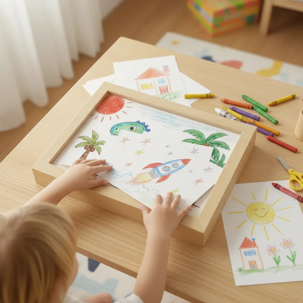 Creative Frames – The perfect place for children's artwork