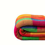 Cozy and Colorful Plush Blanket – Warm and Inviting