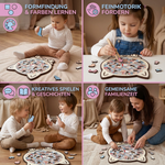 Wooden puzzle for cats