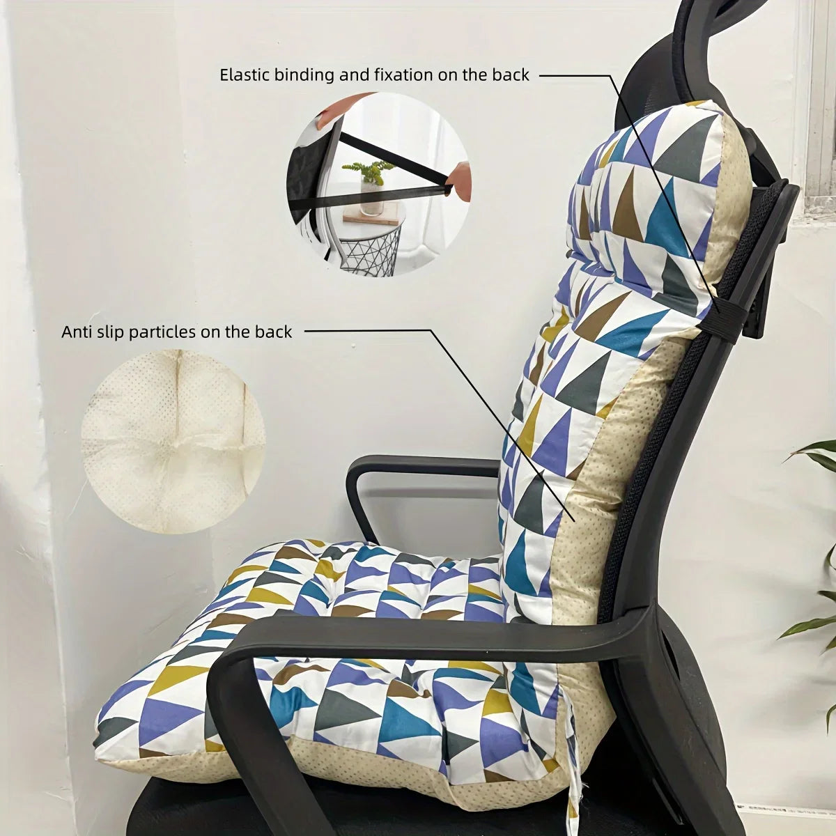 KomfortMax | Ergonomisches Sitzkissen mit Rückenstütze für optimale Haltung