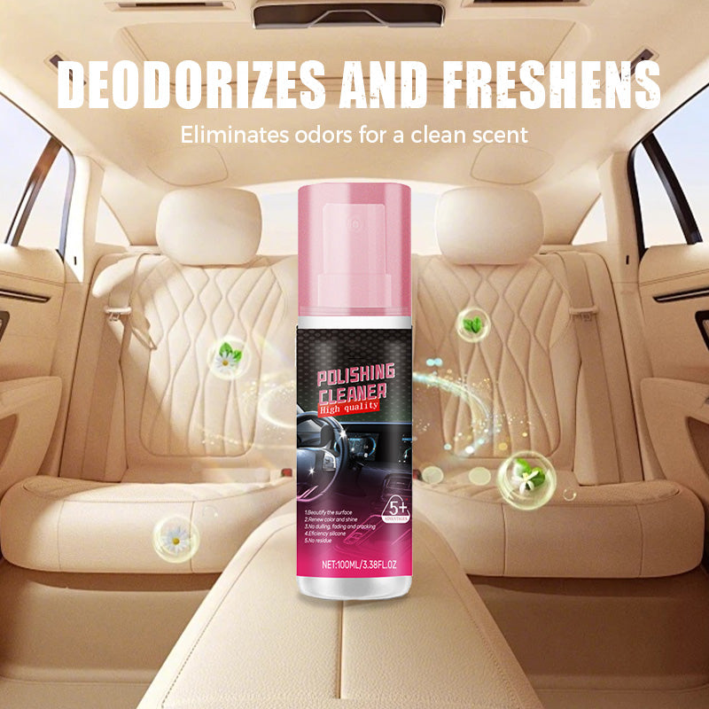 Leather care and interior cleaner – shine, freshness, and protection combined