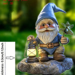 Magical Garden Gnome Stake | Weatherproof Acrylic Charm | Lawn and Flower Decoration