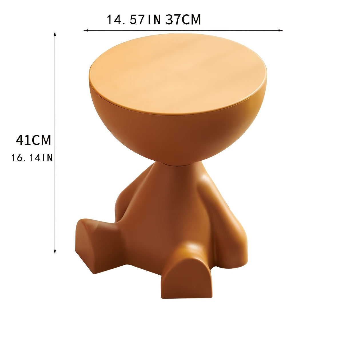 Bear Table made of Plastic – Playful Bedside Table