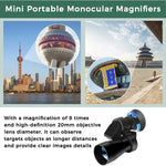 Handy 8x20 Pocket Monocular