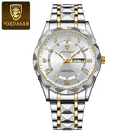 Elegante Herrenarmbanduhr mit präziser Quarztechnologie