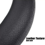 Sporty steering wheel cover for improved grip