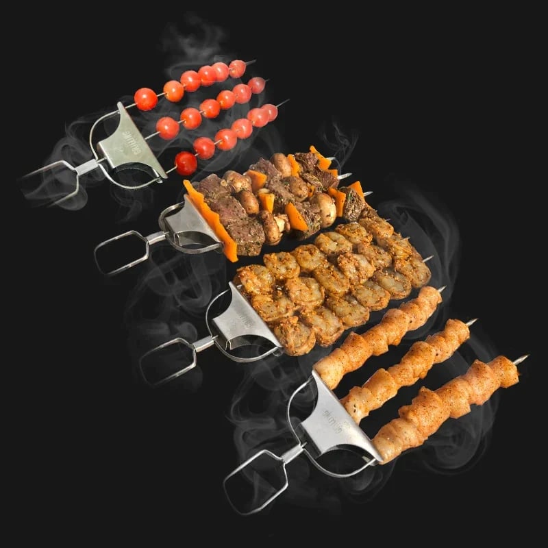 3-Wege Grillspieße für perfekte Ergebnisse