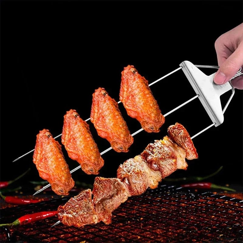 3-Wege Grillspieße für perfekte Ergebnisse