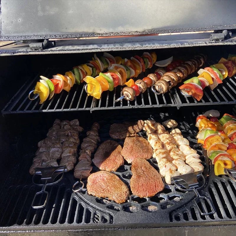 3-Wege Grillspieße für perfekte Ergebnisse