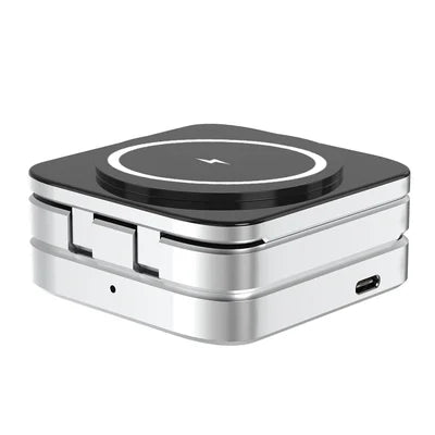 Vielseitige 3-in-1 Zusammenklappbare Wireless-Ladestation