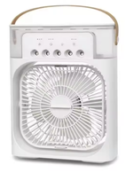 All-in-One USB Ventilator mit Befeuchter und LED Nachtlicht