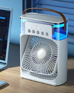 All-in-One USB Ventilator mit Befeuchter und LED Nachtlicht