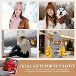 WinterWarm 3-in-1 Set – Mütze, Schal und Touchscreen-Handschuhe