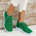 Lightweight, breathable running shoes for active women