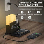 LumiCharge - Elegante Lade- und Lichtstation für Ihr Schlafzimmer