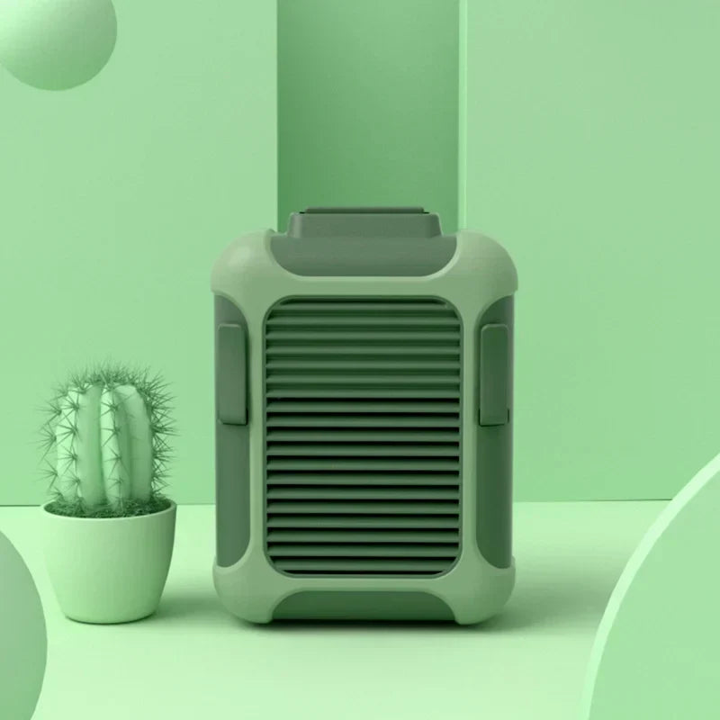 Stylischer tragbarer Ventilator – leise, wiederaufladbar und elegant