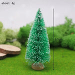 Festlicher Miniaturbaum | Handgearbeitet aus Zeder und Kiefer | Tischdekoration & Weihnachtsfigur 4,5–13 cm