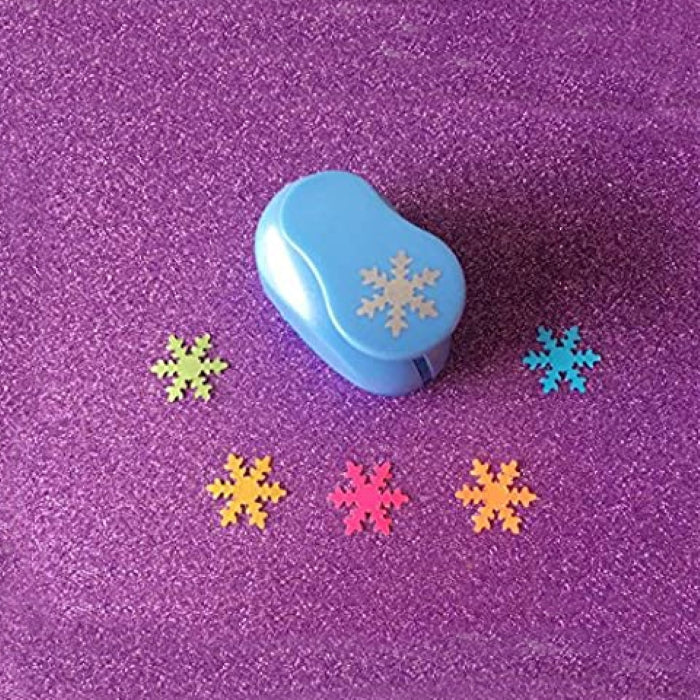 Paper punches with 15 unique designs made of durable plastic