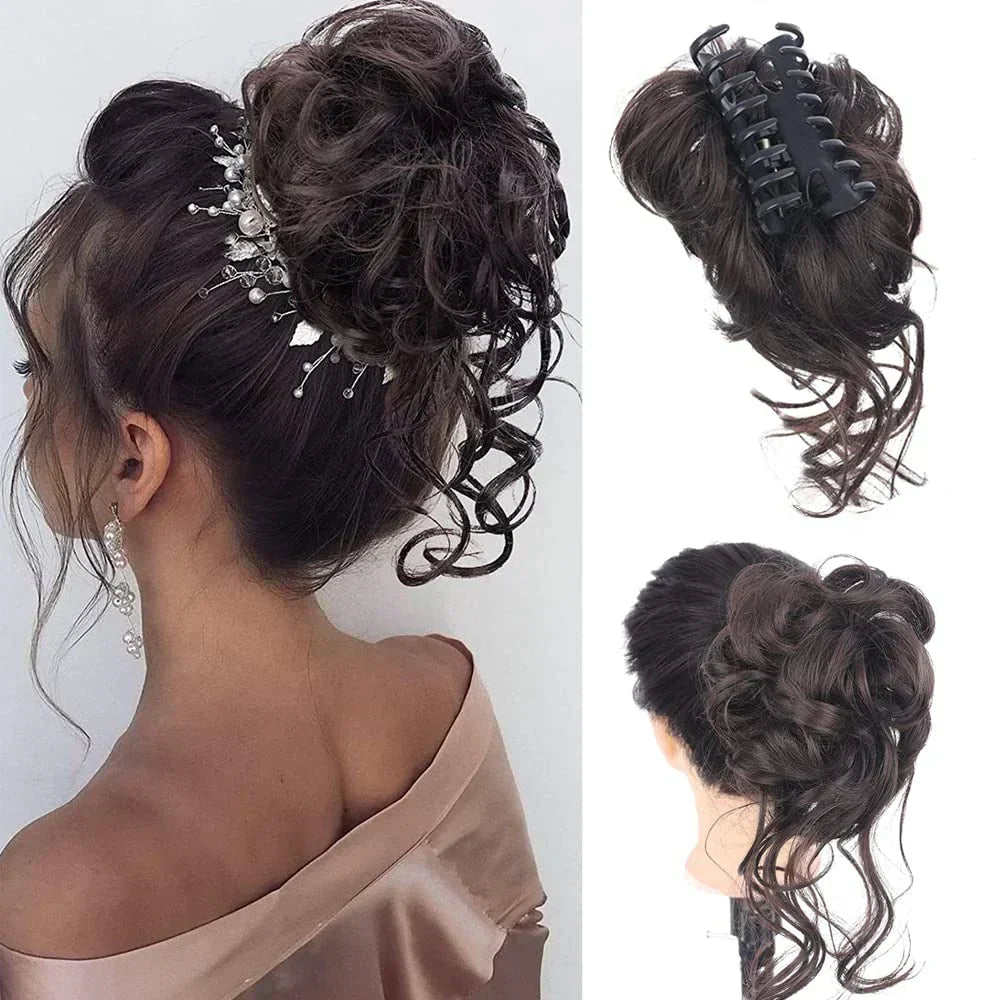 Elegante Haarknoten | Clip-in Haarteil für Volumen und Natürlichkeit