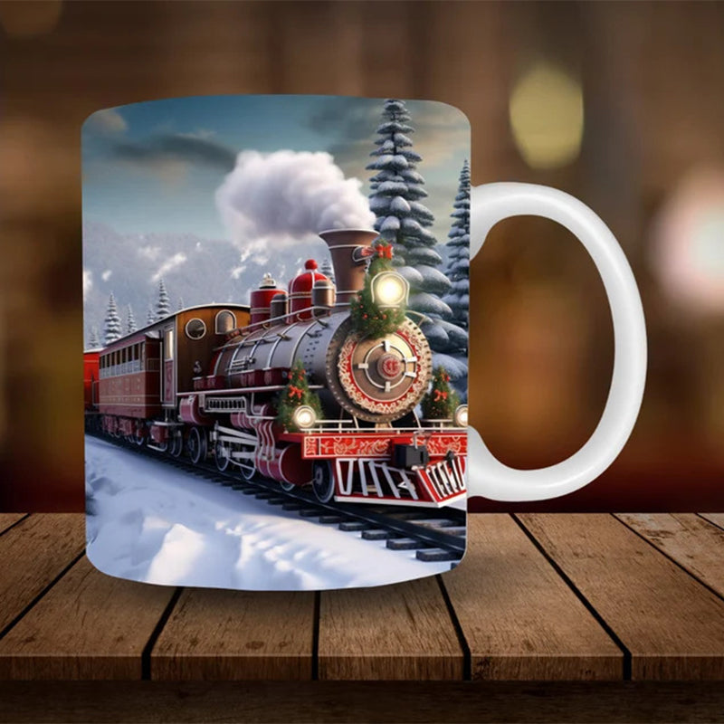 Festliche 3D Schneemann-Tasse - Ideales Geschenk für die Feiertage