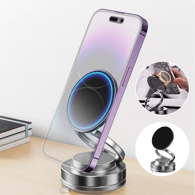 Flexible 360° Phone Holder with Vacuum Magnet | FlexiGrip
