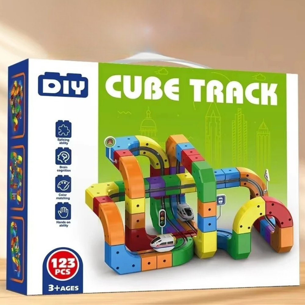 Magnetic Marble Run with Levitation Technology for Creative Building Projects