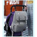 Baby Diaper Backpack with USB – Backpack for Bottle Warmer and Charging Function