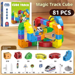 Magnetic Marble Run with Levitation Technology for Creative Building Projects