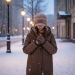 Elegante Damen Wintermütze mit kuscheligem Futter für kalte Tage