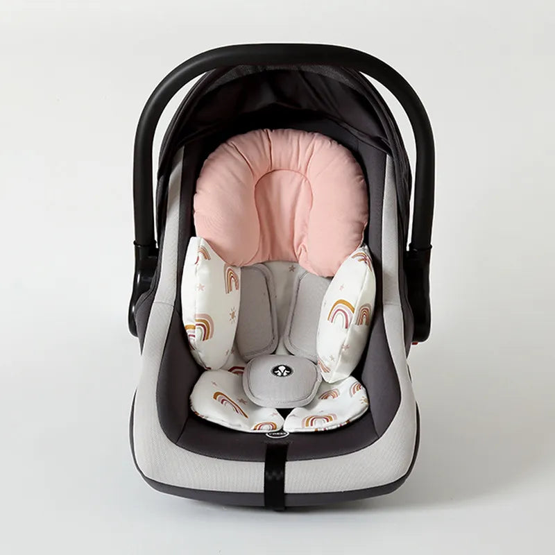 Infant Car Seat Insert with Head Support – Soft Cushion for Car Seats & Strollers