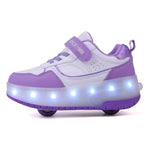Lichtzauber Rollschuhe – Stylische Sneakers für Kinder