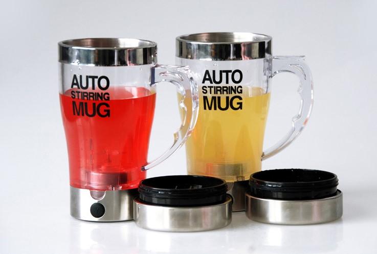 350ml Transparente Isolierte Automatische Rührbecher