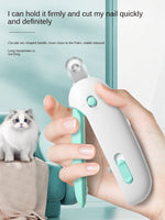 Pet Nail Trimmer with 8x Lever System – Easy Cutting