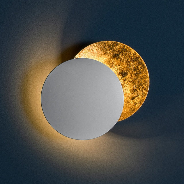 360-Grad Drehbare LED Wandleuchte – Luna Lichtakzent für Ihr Zuhause