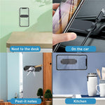Compact 360° Car Phone Holder with Magnetic Function