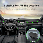 Compact 360° Car Phone Holder with Magnetic Function