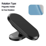 Compact 360° Car Phone Holder with Magnetic Function
