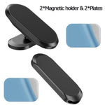 Compact 360° Car Phone Holder with Magnetic Function