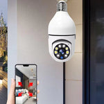 360° Überwachungskamera in Glühbirnenform - Sicherheit für Ihr Zuhause